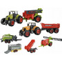 Traktor Set Leksak 6 delar 1:30