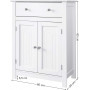 Förvaring Sidoskåp 60 x 30 x 80 cm