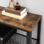 Konsolbord - Avlastningsbord - 3 Hyllor - 101,5x35x80 cm