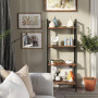 Steghylla Industriellstil Bokhylla  56 x 34 x 137,5 cm