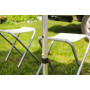 Camping set Fällbart Bord med x4 Pall