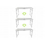 Camping set Fällbart Bord med x4 Pall