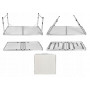 Camping set Fällbart Bord med x4 Pall