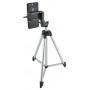 Tripod Mobilstativ Pro med Bluetooth fjärrkontroll Silver