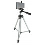 Tripod Mobilstativ Pro med Bluetooth fjärrkontroll Silver