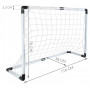 Fotbollsmål med boll 116 x 79 x 38 cm