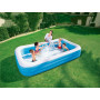 Uppblåsbar pool 305 x 183 x 56 cm Bestway