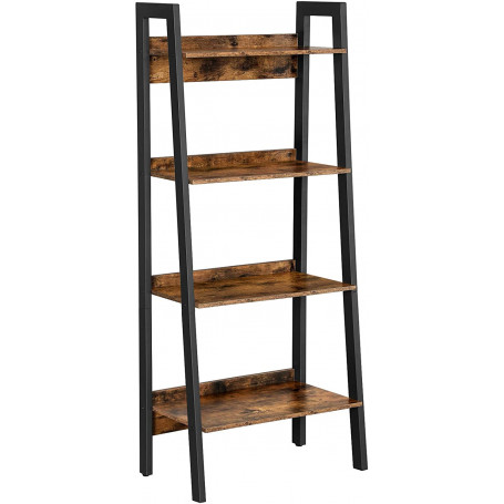 Förvaring Steghylla Industridesign Vintage brun-svart