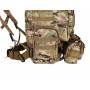 Camping Ryggsäck 45L Militär Tactical Combat