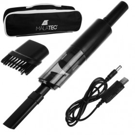 Sladdlös handdammsugare kompakt påsfri med väska