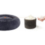 Hundsäng - Kattsäng - 60 x 20 cm mörkgrå