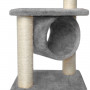 Klösträd 90 cm grå/beige - kattmöbler
