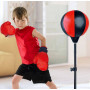 Boxningsboll Med Handskar för barn - Uppblåsbart Boxning set
