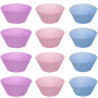 Muffinsplåt med 12 Silikonformar- Muffinsform