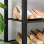 Skohylla - Skoförvaring med 4 hyllor Industriell Design 100 x 30 x 92,5 cm