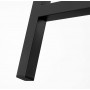 2-Pack Köks Sittbänkar 108 x 32,5 x 50 cm Vintage brun-svart