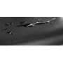Gamingstol med Benstöd, Nackkudde och Ryggkudde - Svart/Blå