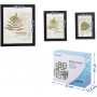 Tavelramar Set, 10 Trä Fotoramar - 2x (20 x 25 cm), 4x (13 x 18 cm), 4x (10 x 15 cm)