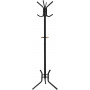 Klädhängare 176 cm i Metall Svart 12 krokar