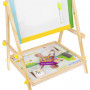 2-IN-1 Ritstativ - Whiteboard med griffeltavla