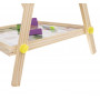 2-IN-1 Ritstativ - Whiteboard med griffeltavla