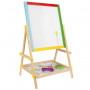 2-IN-1 Ritstativ - Whiteboard med griffeltavla