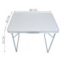 Fällbart trädgårdsbord resväska Campingbord 80x60 cm