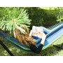 XL Hängmatta med Stativ Hammock 200 x 150 cm