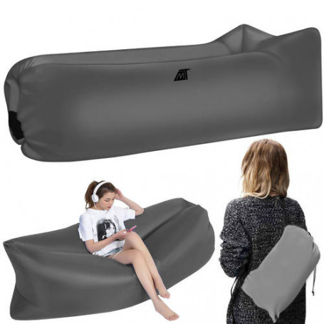 Uppblåsbar soffa Air bean Madrass Strandbädd