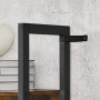 Bokhylla Modul Industriell Stil 158x24x166 cm Förvaringshylla Med 14 Fack