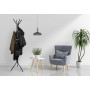 Klädhängare 175cm 12 krok - Svart
