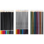 Professionell skiss set 74 st - ritpennor med fodral