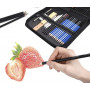 Professionell skiss set 74 st - ritpennor med fodral