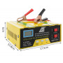 Batteriladdare 14A Billaddare för 12V 24V Batterier