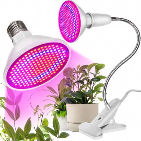 Växtlampa / växtbelysning 200 LED