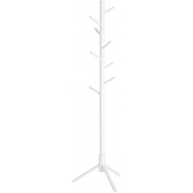 Klädhängare Träd Klädställ Med 8 Krokar Vit