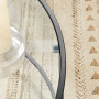 Rund Soffbord Glas 84 cm Svartram