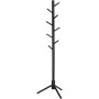Klädhängare träd klädställ med 8 krokar - klädstativ Svart
