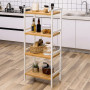 Bambu Hylla 45 x 31,5 x 110 cm