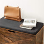 Sittpall med Kista Rustik Brun 76 x 40 x 48 cm