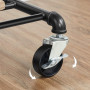 Rullbar Klädställning 110 kg Rör-Industriell Design