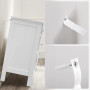 Tvättställs Underskåp 90x30x60 cm Förvaringsskåp - Vit