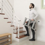 Aluminium Trappstege Vikbar - H. 62 cm, 150 kg