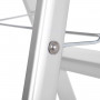 Aluminium Trappstege Vikbar - H. 62 cm, 150 kg