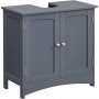 Tvättställsunderskåp Retro Grå 60 x 30 x 60 cm