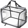 Transportväska För Husdjur L Transportbur 70 x 52 x 52 cm - Grå