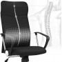 Ergonomisk kontorsstol 120 kg svart