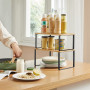 2x Kryddställ Stapelbar / Plats-Sparande Arrangör