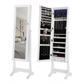 Smyckesskåp Helkroppsspegel - Förvaring Till Smink Och Smycken