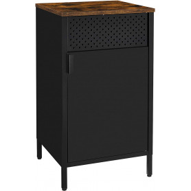 Metall Förvaringsskåp Industriell stil Sidobord 42,5 x 40 x 76 cm